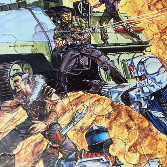 (3) 1987 G.I.Joe Puzzles - Picture 9 of 14